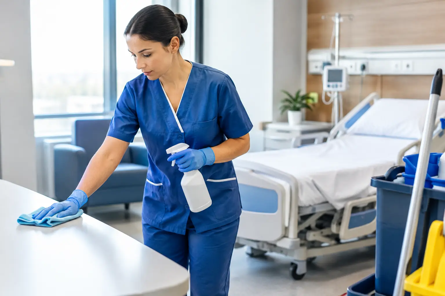 Rast studimi pastrimi në spital me standarde